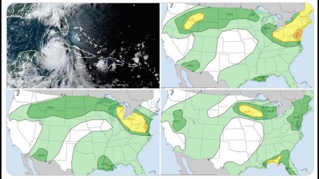 TS Laura may hit Texas or Louisiana as a Major Hurricane! NE severe weather & the Next Hurricane?