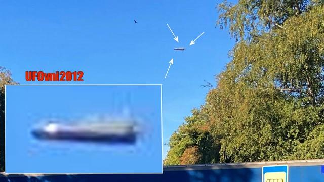 Could this be a Cigar UFO over Lituanie that I took?