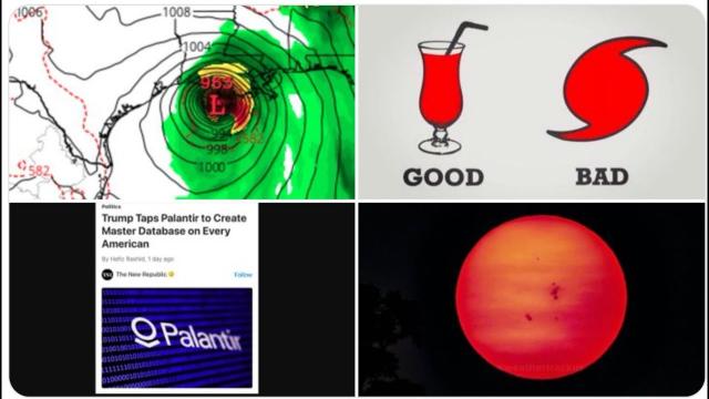 Presidential clone news! Solar Storms! Texas Hurricane Watch! World War 3 Watch!