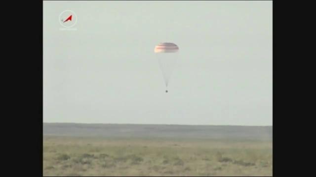 Space Station Expedition 51 Crew Lands in Kazakhstan