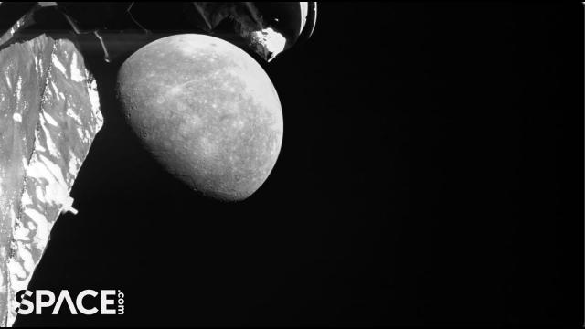 BepiColombo spacecraft flies by Mercury for 3rd time - See the pics!