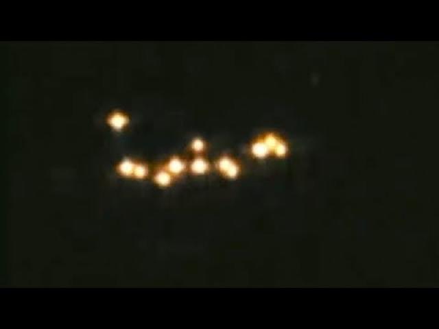 Cluster of UFO Lights Filmed in Los Angeles, California in June 2021 ????