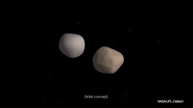 Wow! Rarely Seen Double Asteroid Imaged by Radar Observatories