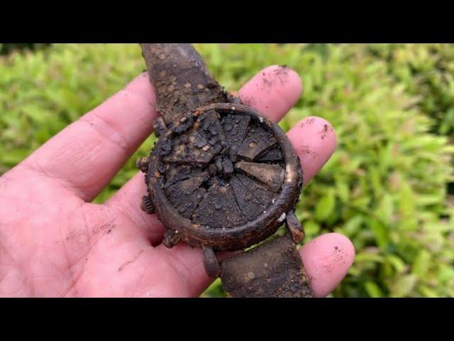 He Digs Up an Old Watch in His Garden and Finds Himself in Deep Trouble