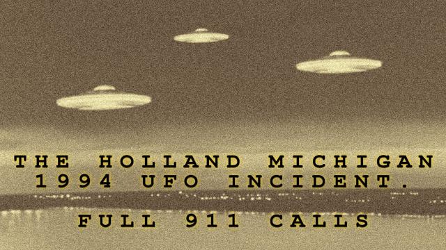 UFO NEW: THE HOLLAND MICHIGAN 1994 UFO INCIDENT 911 PHONE CALLS (FULL)