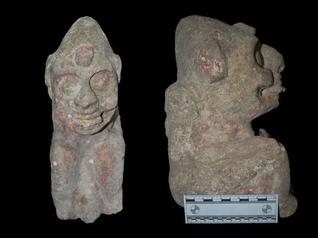 Strange STATUE FOUND DURING MAYA TRAIN CONSTRUCTION