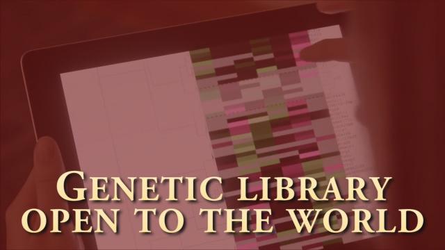 Genetic Library Open to World