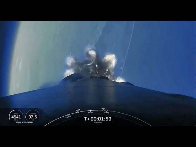 SpaceX launches Starlinks on rocket flying for record-tying 13th time, landing confirmed