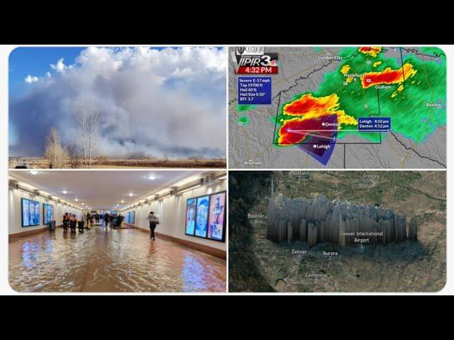 All 20,000 People of Louisville Colorado told to Evacuate from Wildfires! GA Tornado! LA Floods!