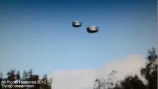 UFO Sightings CIA Black Ops Drone Or UFO? Metallic Flying Saucer 1980s Footage!