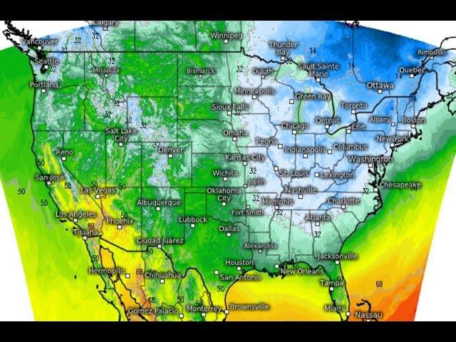 Hot West! Cold East! MAJOR STORMS next week & hashtag Earthquake?
