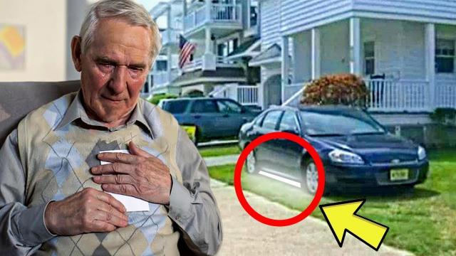 Neighbors Wonder Why Old Man Avoids Driveway, Then Hear Noises