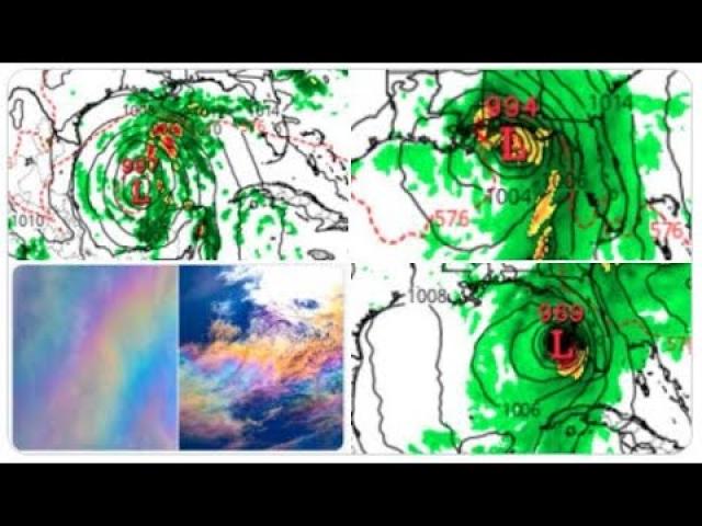 Red Alert! June 14th Hurricane looking more likely! Heat Wave! Flood Watch TX & South! 3 Sunspots!