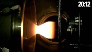 Draco Thruster Vacuum Firing