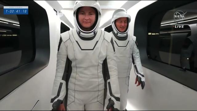 SpaceX Crew-3 pre-launch: Astronauts enter Dragon spacecraft