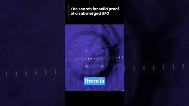 The search for solid proof of a UFO Submerged Underwater on Google Earth???? #shorts