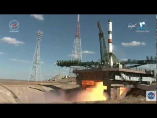 Blastoff! Progress 68 Space Station Resupply Mission Launches