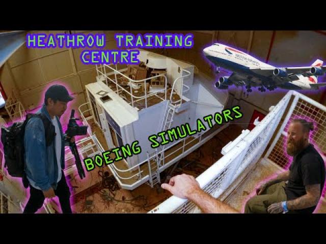 BA HEATHROW abadoned training centre with BEARDED EXPLORER AND STEVE RONIN