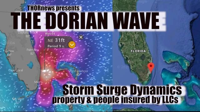 Think of Hurricane Dorian as a single Wave. How big will it get? + the NJ/NY Hurricane