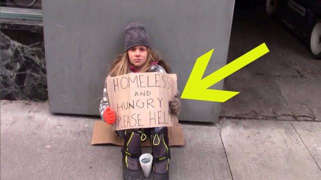 When A Homeless Girl Begged On The Streets, A Passing Stranger Returned With An Offer