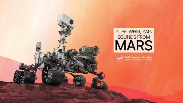 Sounds of Mars! Perseverance records audio of helicopter, lasers, wind and more!