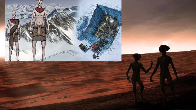 Did Martian Refugees Settle in Antarctica over a Million Years Ago?