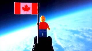 Lego Man Flies To The Edge Of Space