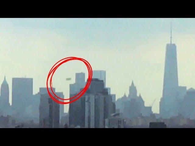 Driver Records A UFO Over New York City July 2014