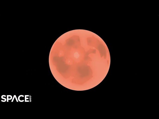 Why the moon turns red during an eclipse & how it looks from lunar orbit?