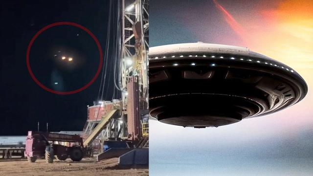 Mystery Lights UFO at Night, USA, Feb. 2024 ????