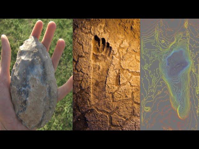 Prehistoric human footprints discovered reveal a rare snapshot of ancient human