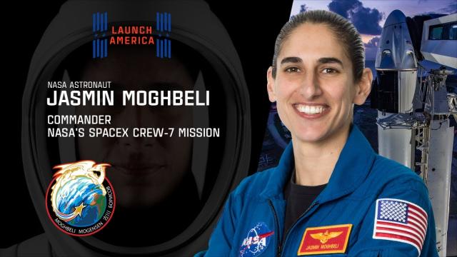 Meet Jasmin Moghbeli, Crew-7 Commander
