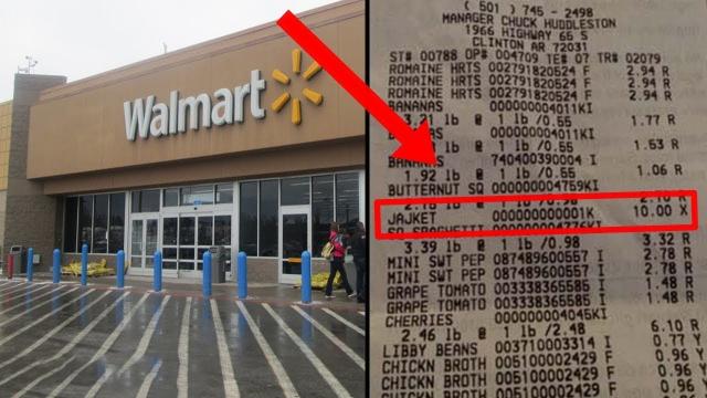 If you see this on your Walmart receipt, call the police immediately