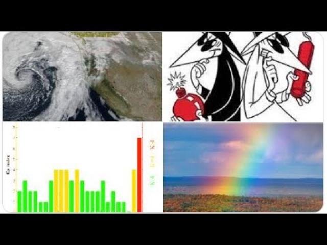 Costa Rica Volcano eruption! Hubble Trouble! China Food warning! USA Spy Blacklists! Parade o Storms