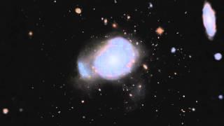 Violent Galaxy Collision Creates Beautiful 'Cosmic Bloom' | Video