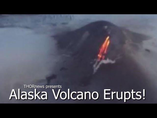 Alaska's Veniaminof Volcano erupts! Take the weird weather watch up a notch!