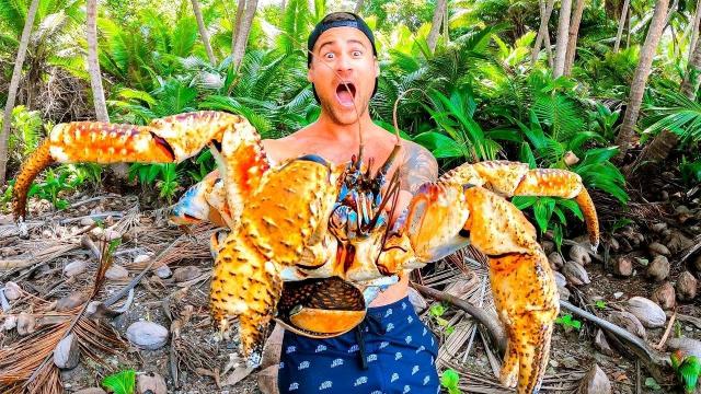 Man Grabs Crab Before Realizing What It Really is