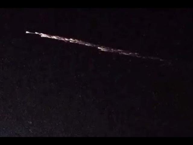 Fireball Seen Over Western US Was Spent Chinese Rocket | Video