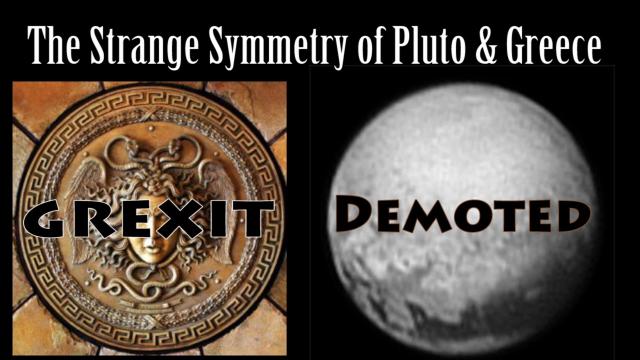 Hades & Economy - The strange symmetry of Greece & Pluto