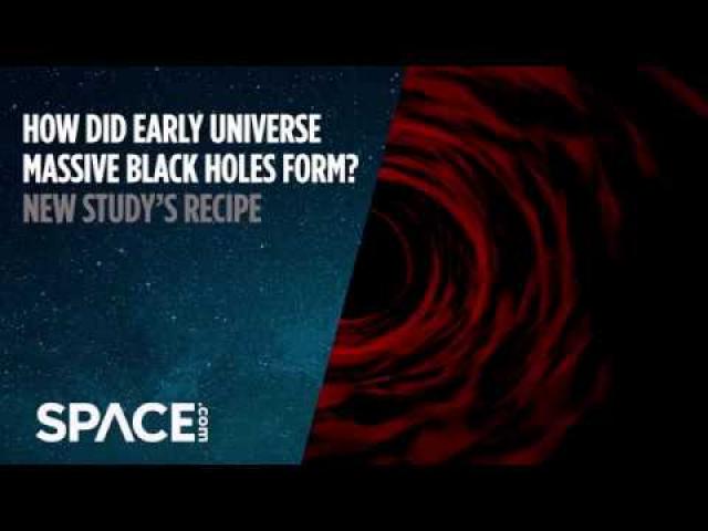 How Did Early Universe Massive Black Holes Form?