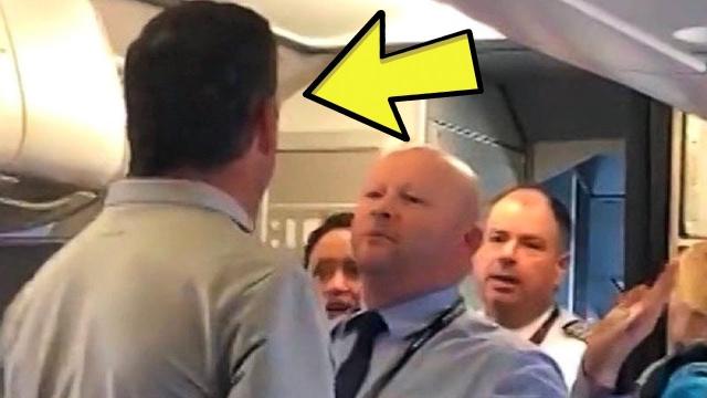 Man Mocks Woman On Plane, Doesn’t Realize Who’s Behind Him