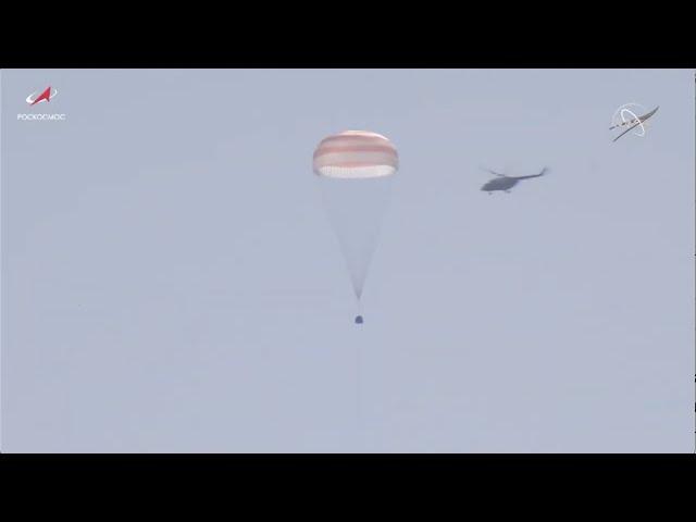 Touchdown! Soyuz MS-17 crew safely lands in Kazakhstan