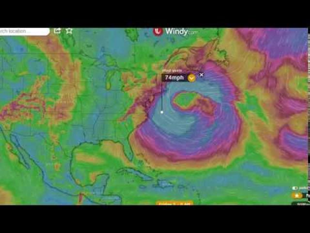 MAJOR STORM COMING TO THE EAST COAST AT HIGH TIDE March 3rd