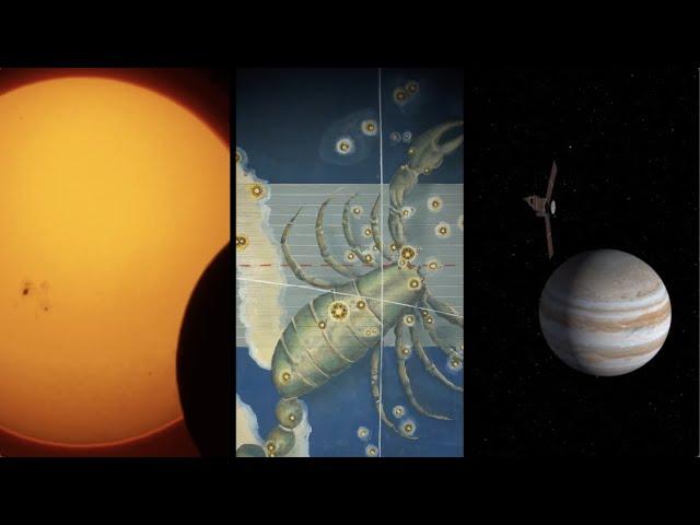 Solar Eclipse, Scorpius and Gas Giants in June 2021 skywatching