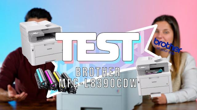 Test complet de l'imprimante MFC-L8390cdw Multifonction Laser Couleur de chez Brother !