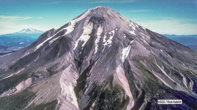 Mt. Saint Helens from space! Before and after eruption - 1973 to 2019