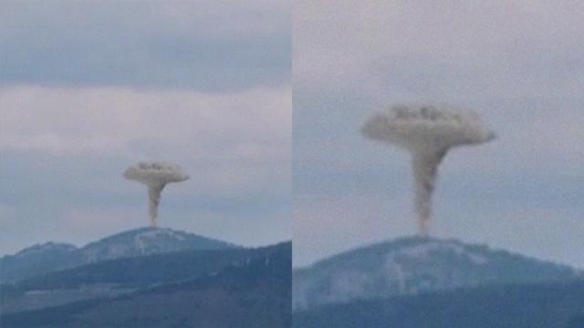 UFO Doing Nuke Experiment Caught On Camera | UFO Bomb Experimenting Video Leaked | Latest UFO Videos