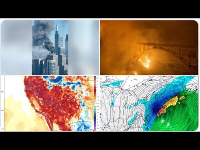Fire at the Center City building, PA! FLORIDA FREEZE! Heavy Rain for TX & South! Tracking 29th Storm