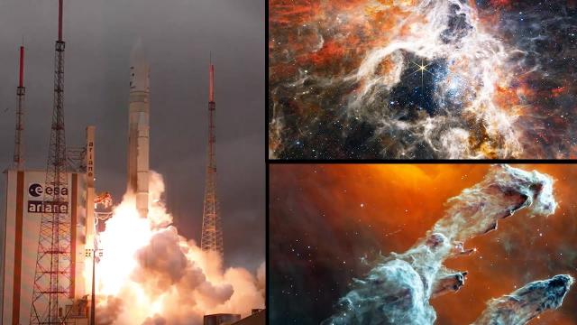 Relive the James Webb Space Telescope launch, one year later!