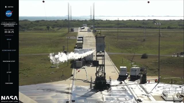 Astra rocket seen spinning out of control at fairing sep, payload lost